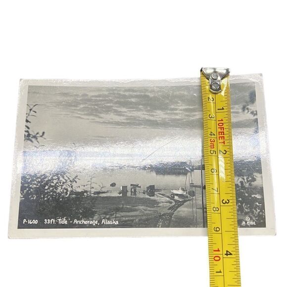 Vintage Postcards Anchorage Alaska Providence Hospital Main Street 33ft Tide - Picture 15 of 15